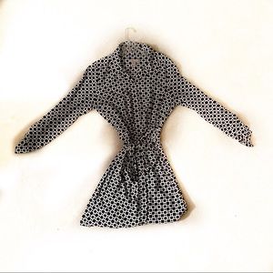 Banana Republic Button Down Wrap Dress with Tie